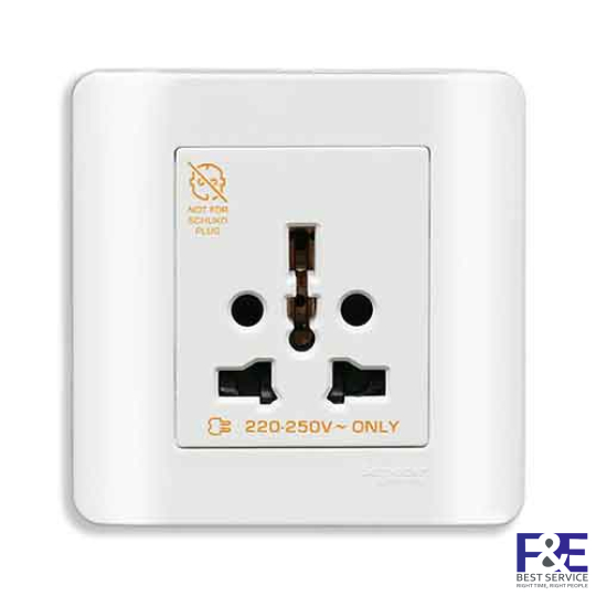 Ổ cắm đơn đa năng E84426_16TS_WE_G19