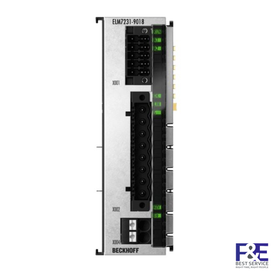 ELM7231-9018 | EtherCAT Terminal, 1-channel motion interface, servo motor, 48 V DC, 16 A, OCT, STO, Safe Motion, TwinSAFE Logic
