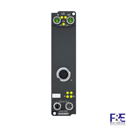 EP6601-0002 | EtherCAT Box, 1-port communication interface, Ethernet switch port