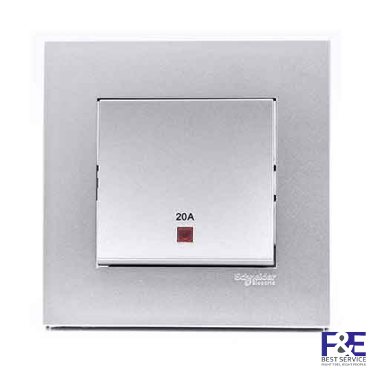 Công tắc đơn 2 cực 20A Schneider KB31D20NE_AS_G19