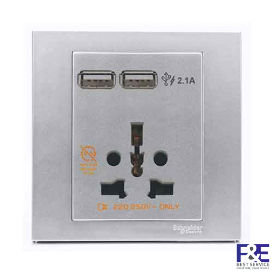 Ổ cắm đa năng kèm sạc USB KB42616USB_AS_G19