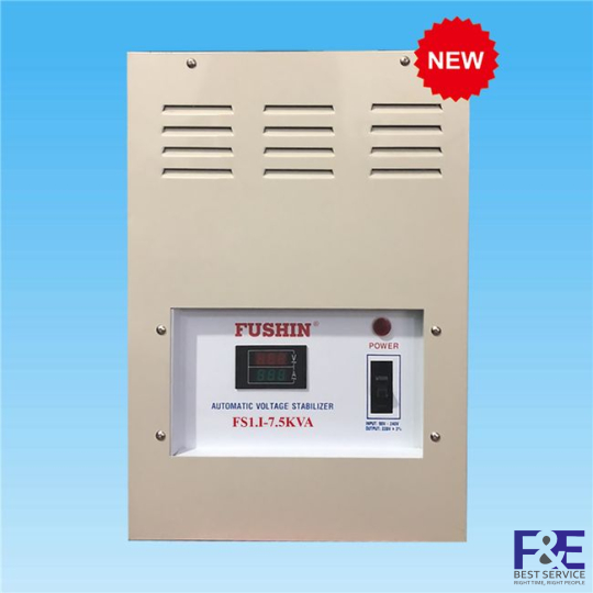 Ổn áp 1 pha treo tường vào 90-250V ra 110-220V 7.5KVA