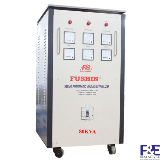 Ổn áp 3 Pha vào 320V-420V ra 220-380V 80KVA