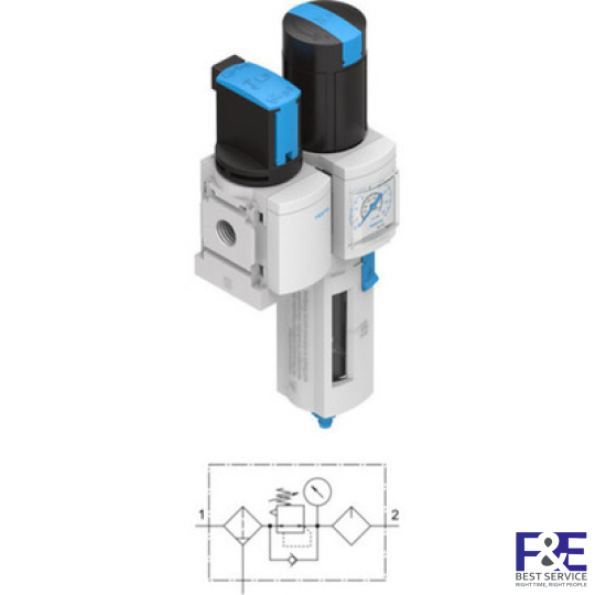 Bộ lọc kh&#237; n&#233;n Festo MSB4N-1/4-C3J4-WP