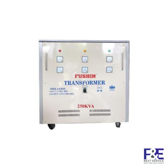 Biến áp cách ly 3 pha 380V ra 460-480V 250KVA (Dây Nhôm)