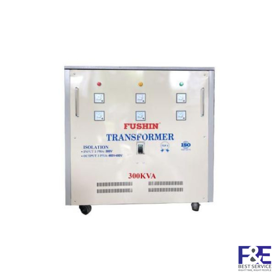Biến áp cách ly 3 pha 380V ra 460-480V 300KVA (Dây Đồng)