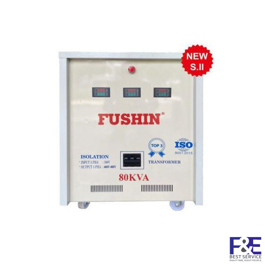 Biến áp cách ly 3 pha 380V ra 460-480V 80KVA (Dây Nhôm)