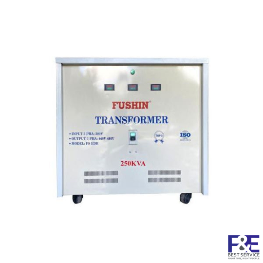 Biến áp tự ngẫu 3 pha 380V ra 460-480V 250KVA (Dây Nhôm)
