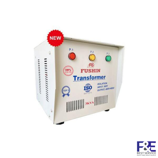 Biến áp tự ngẫu 3 pha 380V ra 460-480V 3KVA (Dây Đồng)