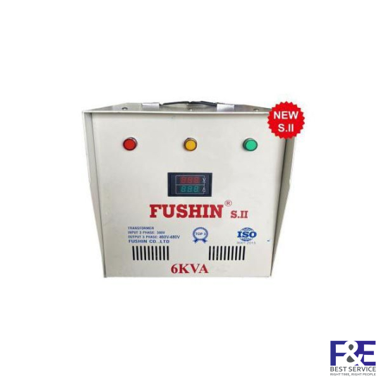 Biến áp tự ngẫu 3 pha 380V ra 460-480V 6KVA (Dây Đồng)