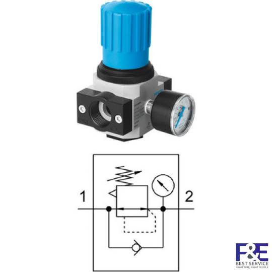Bộ chỉnh &#225;p Festo LR-1/2-D-7-MAXI