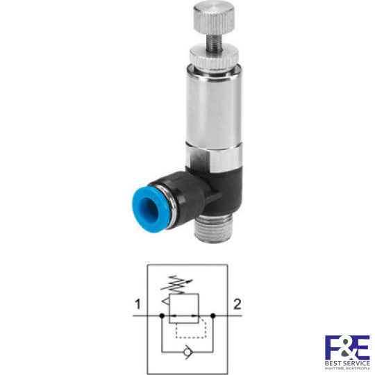 Bộ chỉnh &#225;p Festo LR-1/4-QS-6