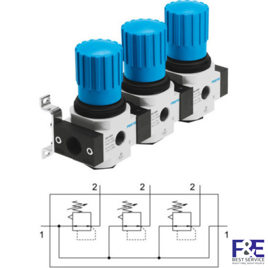Bộ chỉnh &#225;p Festo LRB-1/4-D-7-O-K3-MINI