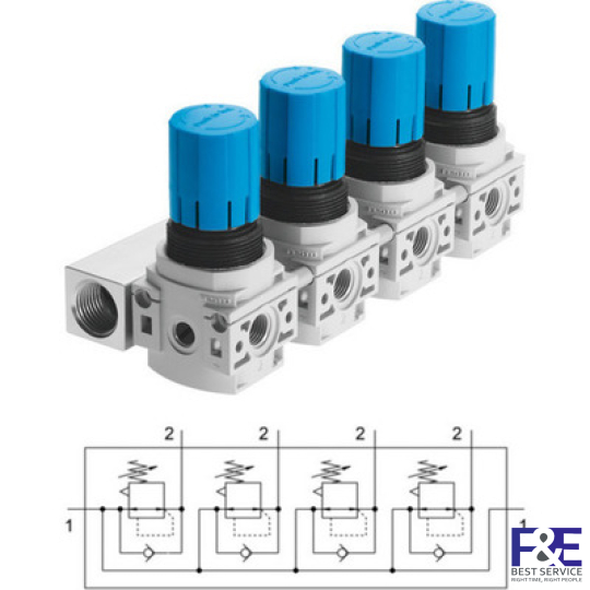 Bộ chỉnh &#225;p Festo LRB-1/4-DB-7-O-K4-MINI