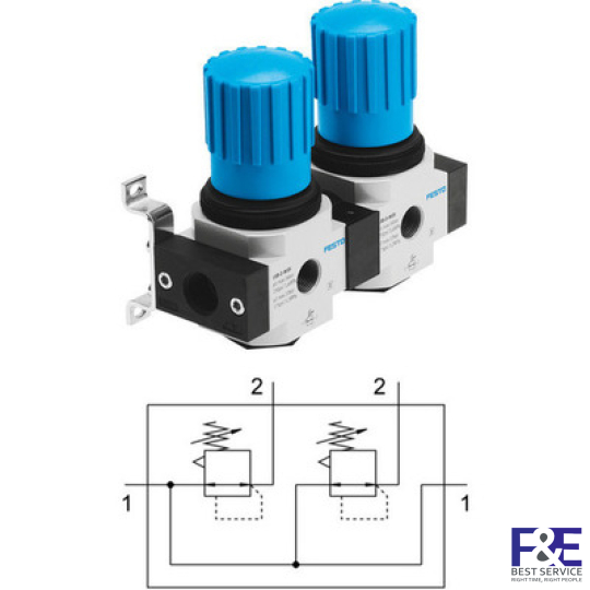 Bộ chỉnh &#225;p Festo LRB-1/4-DO-K2-MINI