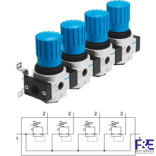 Bộ chỉnh &#225;p Festo LRB-3/8-D-7-O-K4-MIDI