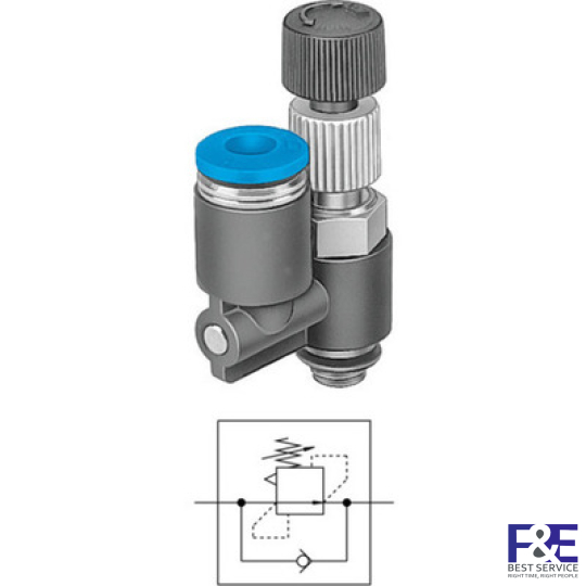Bộ chỉnh &#225;p Festo LRL-1/4-QS-6