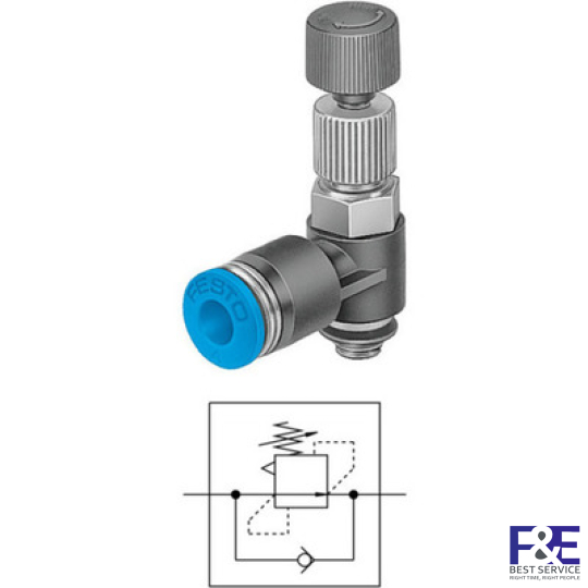 Bộ chỉnh &#225;p Festo LRLL-1/4-QS-6
