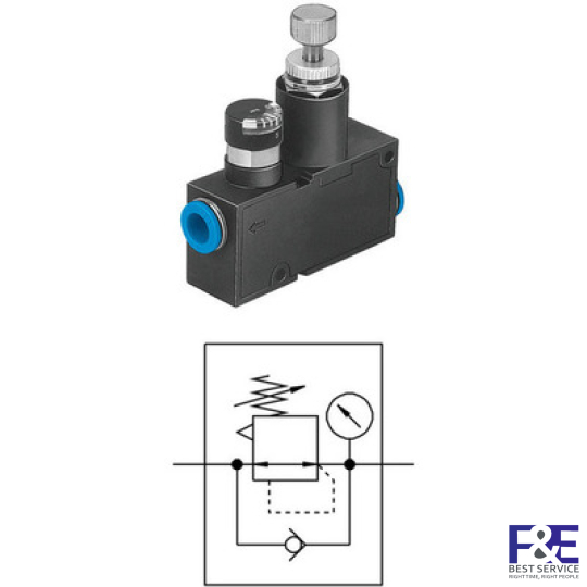 Bộ chỉnh &#225;p Festo LRMA-QS-1/4-U