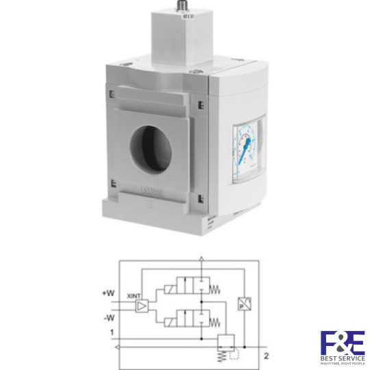 Bộ chỉnh &#225;p Festo MS12-LR-G-PE6