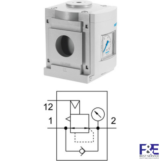 Bộ chỉnh &#225;p Festo MS12-LR-G-PO