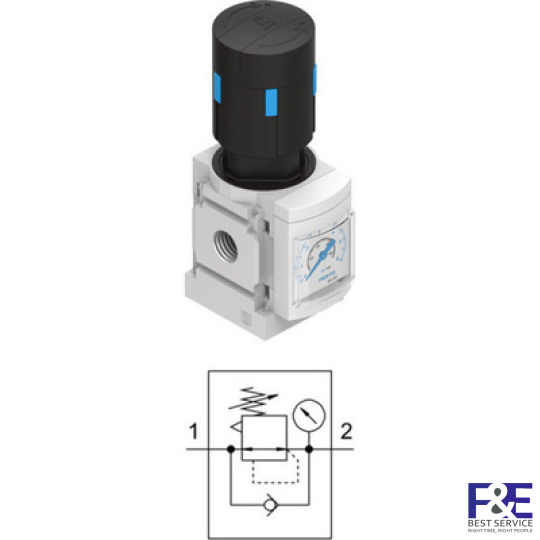 Bộ chỉnh &#225;p Festo MS4-LR-1/8-D6-AS-Z