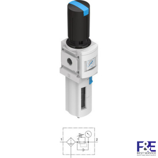 Bộ chỉnh &#225;p Festo MS6-LFR-1/2-D6-CRV-AS
