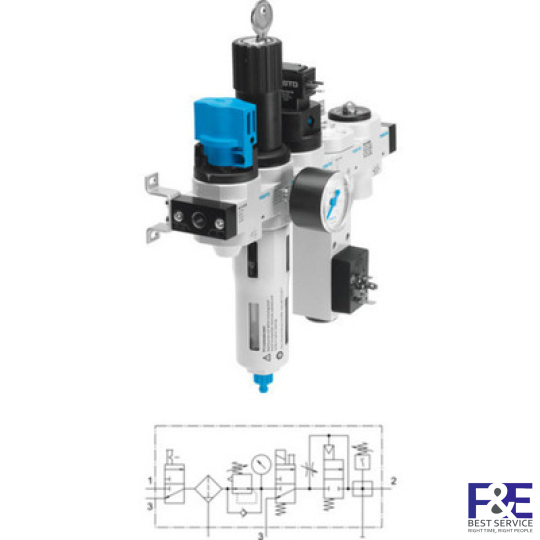 Bộ chỉnh lọc Festo&#160;-LFRS-1/2-D-MAXI-KG