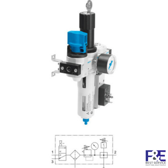 Bộ chỉnh lọc Festo&#160;-LFRS-1/2-D-MIDI-KF