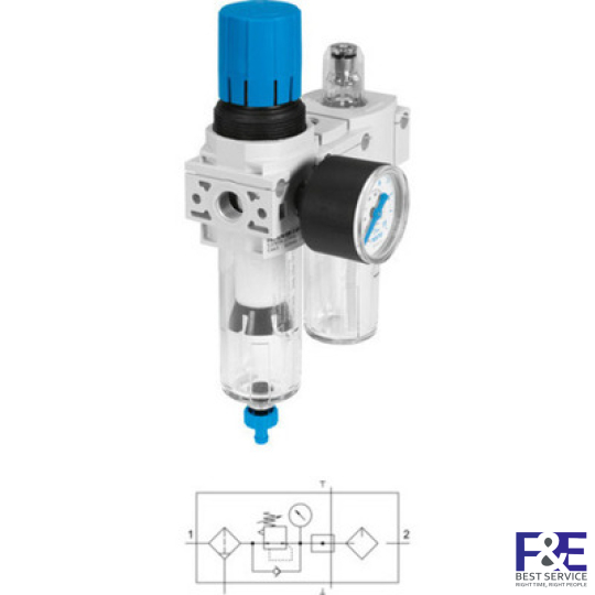 Bộ lọc kh&#237; n&#233;n Festo-FRC-1/4-DB-7-MINI-KA