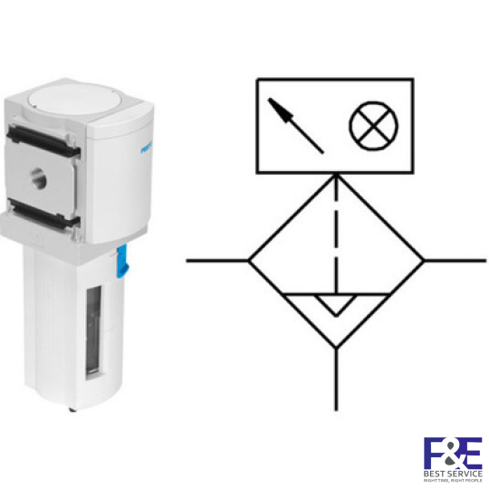 Bộ lọc kh&#237; n&#233;n Festo MS6-LFM-1/2-AUV-HF-DA
