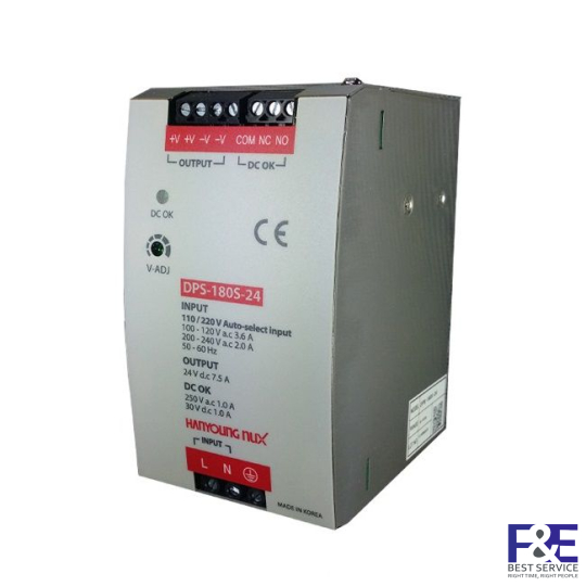 Bộ nguồn Hanyoung DPS-180S-24 180W 24VDC