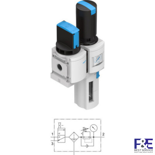 Bộ lọc kh&#237; n&#233;n Festo&#160;MSB6N-1/2-C3J2-WP