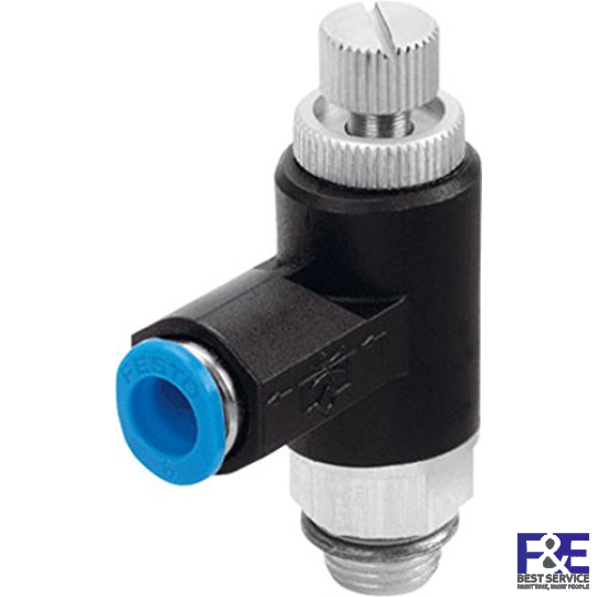 Van ti&#234;́t lưu Festo GRLA-1/8-QS-8-RS-B
