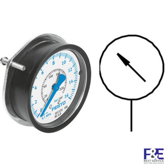 Đồng hồ đo &#225;p suất Festo FMAP-63-16-1/4-EN