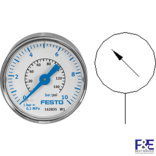 Đồng hồ đo &#225;p suất Festo MA-40-10-1/8-EN