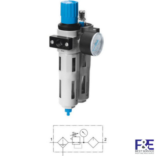 Bộ lọc khí nén Festo FRC-3/8-D-5M-MIDI-A-NPT