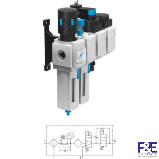 Bộ lọc kh&#237; n&#233;n Festo&#160;MSB6N-1/2-J3M1D7A1-WP