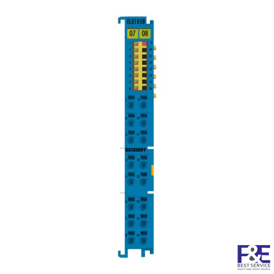 ELX1058 | EtherCAT Terminal, 8-channel digital input, NAMUR, Ex i