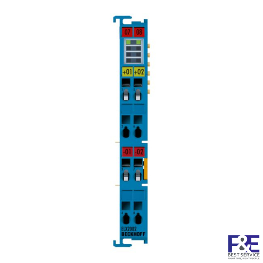 ELX2002 | EtherCAT Terminal, 2-channel digital output, 24 V DC, 45 mA, Ex i