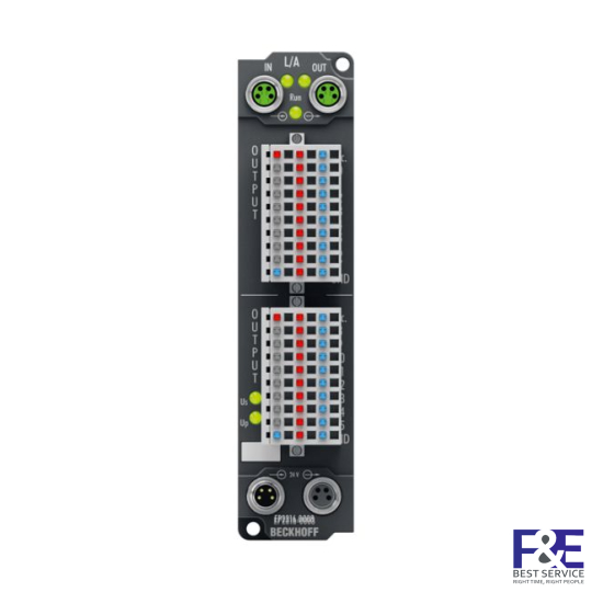 EP2816-0003 | EtherCAT Box, 16-channel digital output, 24 V DC, 0.5 A, IP 20 connector