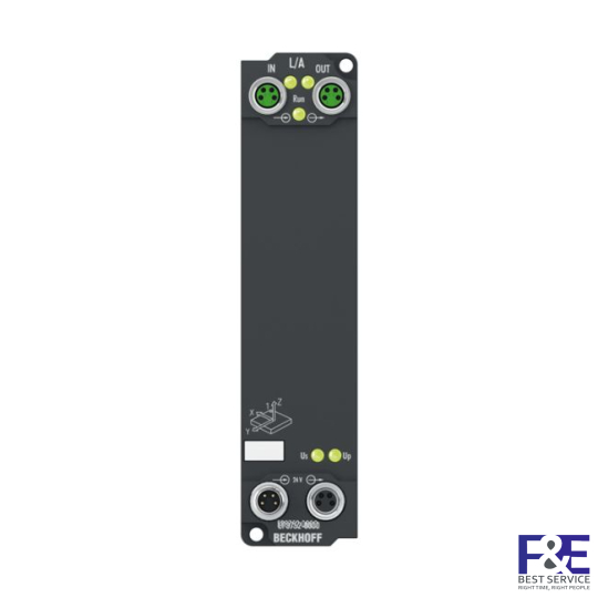 EP3752-0000 | EtherCAT Box, 2-channel, 2 x 3-axis accelerometers