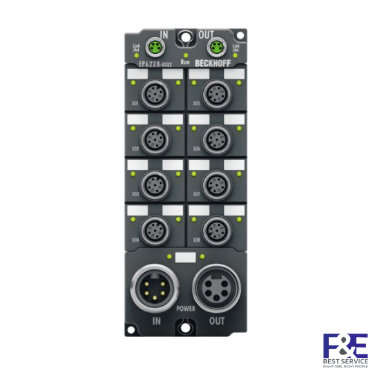 EP6228-3032 | EtherCAT Box, 8-channel communication interface, IO-Link, master, Class B, M12