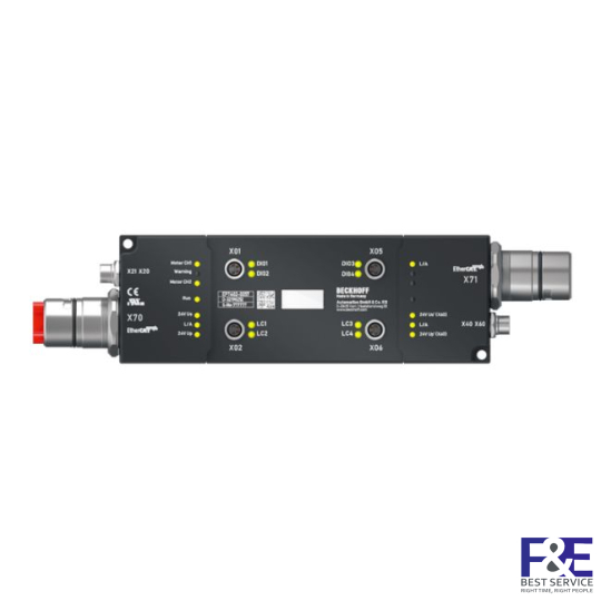 EP7402-0057 | EtherCAT Box, 2-channel motion interface, BLDC motor, 24 V DC, 3.5 A, M8, EtherCAT extension