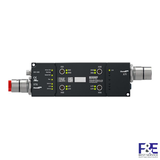 EP7402-0167 | EtherCAT Box, 2-channel motion interface, BLDC motor, 48 V DC, 3.5 A, M8