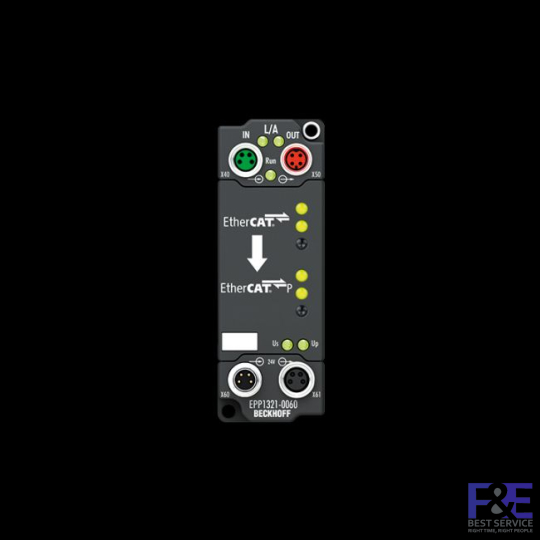 EPP1321-0060 | EtherCAT P Box, 1-port EtherCAT-to-EtherCAT P feed-in