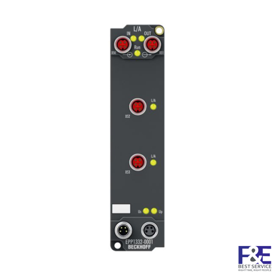 EPP1332-0001 | EtherCAT P Box, 2-port EtherCAT P junction, with refresh
