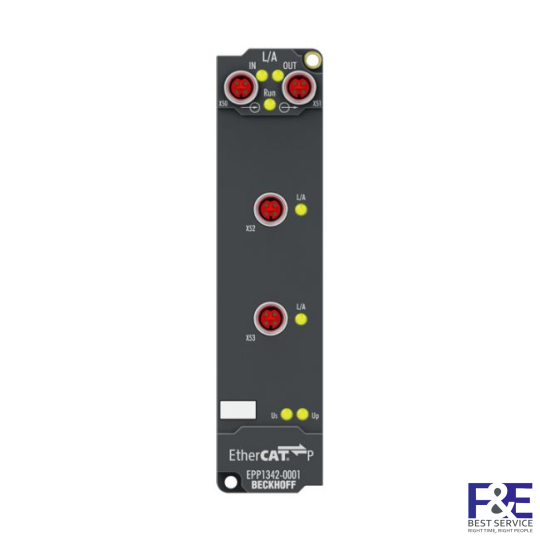 EPP1342-0001 | EtherCAT P Box, 2-port EtherCAT P junction