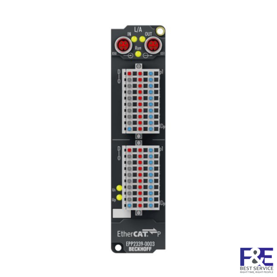 EPP2339-0003 | EtherCAT P Box, 16-channel digital combi, 24 V DC, 3 ms, 0.5 A, IP 20 connector
