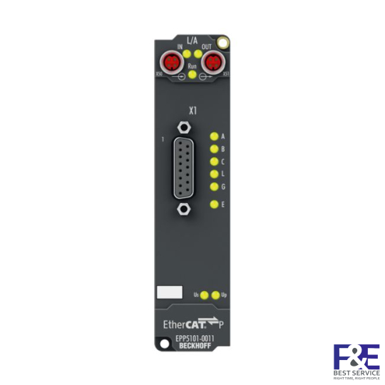 EPP5101-0011 | EtherCAT P Box, 1-channel encoder interface, incremental, 5 V DC (DIFF RS422, TTL), 1 MHz, D-sub